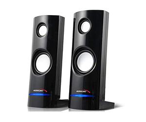 Audiocore AC860 APT-X Haut-parleurs stéréo 2.0 PC 8 Watt RMS Noir (AC860)