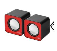 Haut-parleurs d'ordinateur - Audiocore - AC870R - 6W - USB - Rouge