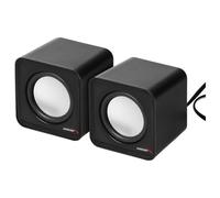 Audiocore AC870 B 2-voies Noir, Gris Avec fil 3 W