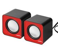 Audiocore AC870 R 2-voies Gris, Rouge Avec fil 3 W