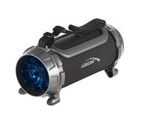Audiocore AC890 Bazooka Bluetooth Speaker 15W FM Radio Mp3 Player microSD Batterie de Protection Portable éclairage LED IPX4 (AC890)