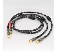 Audiocrast A53 radio hifi para kabel rca wysokiej jako?ci Premium Hi-Fi Audio 2rca do 2rca kabel po??czeniowy