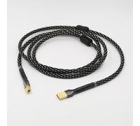 Audiocrast Hifi kabel USB wysokiej jako?ci typu A do typu B Hifi kabel do transmisji danych dla dekoder DAC karta d?wi?kowa kabel Audio DAC linii danych