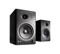Audioengine A5+ - Haut-parleurs - pour PC - étagère - 100 watt (Totale) - 2 voies - noir satin