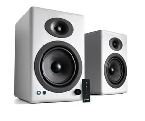 Audioengine Enceintes de bibliothèque amplifiées pour Home cinéma A5 - Moniteurs de Studio Haut de Gamme 150 W