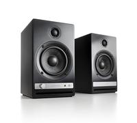 Audioengine Haut-Parleur sans Fil HD4 Bluetooth | Haut-parleurs d’étagère | Système de Musique Domestique aptX HD | Stéréo amplifiée 120 W