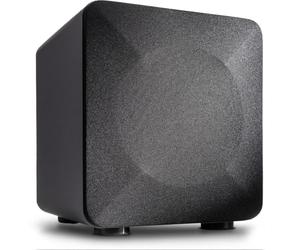 Audioengine S6 210W Compact Powered Subwoofer, Gris | Powerful Bass in a Small Package, pour Les Joueurs, Les mélomanes, Les cinéphiles
