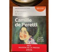 Audiolib L'Inconnue Du Portrait De Camille De Peretti