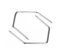 Audioproject A127-2 étriers de déverrouillage Cle Extraction Autoradio compatibles avec Opel - DELCO Double DIN Corsa Agila Astra Meriva Insignia Zafira Clef extracteur d'origine Autoradio