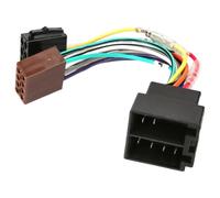 Audioproject A196 - adaptateur radio pour voiture - prise universelle ISO - boîtier + 16 contacts à sertir haut-parleur + alimentation voiture compatible avec VW Opel Ford Mercedes