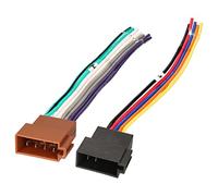 Audioproject A214 - Adaptateur autoradio ISO femelle - extrémités ouvertes Câble d'alimentation + haut-parleur Universel compatible avec VW Opel Ford