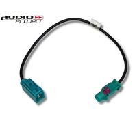Audioproject A412 - Kit Adaptateur Radio pour Voiture - Prise Universelle ISO - boîtier + 16 Contacts à sertir Haut-Parleur + Alimentation Voiture Compatible avec VW Opel Ford Mercedes