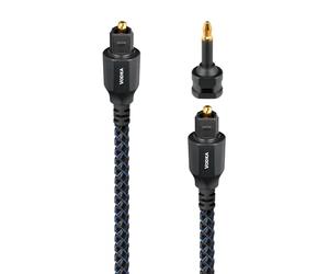 AudioQuest 0,75 m Vodka OptiLink câble de fibre optique 0,75 m TOSLINK Noir