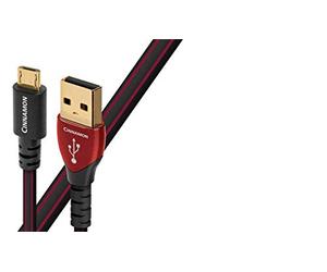 AudioQuest 0.75m Cinnamon Micro-USB câble USB 0,75 m USB A Micro-USB B Noir - Câbles USB (0,75 m, USB A, Micro-USB B, 2.0, Male Connector/Male Connector, Noir)