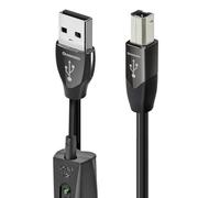 AudioQuest 1.5m Diamond USB A-B câble USB 1,5 m USB B Noir - Câbles USB (1,5 m, USB A, USB B, 2.0, Male Connector/Male Connector, Noir)