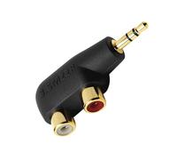 AudioQuest 3,5 mm stéréo vers 2 x femelle RCA