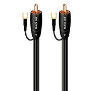 AudioQuest 8m Black Lab RCA Câble audio Noir - Câbles audio (RCA, RCA, cuivre, 8 m, noir)