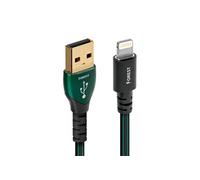 Câble Audioquest Lightning USB-A Forest 1.5 m Vert et Noir