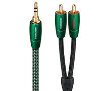 Câble audio Jack 3,5mm Audioquest Evergreen 1 m Noir et vert