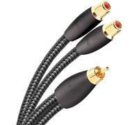 Audioquest FLX-X Splitter (Mâle vers 2 x RCA femelle) - Câbles stéréo RCA