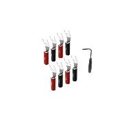 Audioquest Fourche SureGrip 100 Silver (lot de 8)