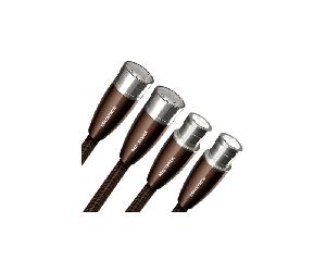 Audioquest MacKenzie XLR - Câble Symétrique XLR de 0,5 m (la paire)