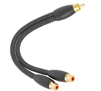 Audioquest FLX-X Splitter (Mâle vers 2 x RCA femelle) - Câbles stéréo RCA
