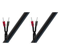 Audioquest Rocket 22 Bananes SureGrip - Paire de Câbles d'Enceintes Montés (2 x 4 m)