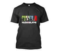 Audioslave Rock Band Graphic Logo T-Shirt M L XL 2XL 3XL BlackLarge