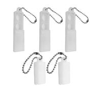 Audiphones Rangement pour Batteries | Étui de Voyage 5 Pièces avec Porte-clés | Accessoires de Voyage légers Portables, Pochettes étanches pour Usage Domestique et Quotidien