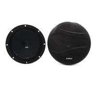Audison AP 8 Paire de Woofers 200 mm avec Cône en Cellulose Traité, 100W RMS, Impédance 4 Ohm, Fréquence 35 Hz, Grilles Incluses, Montage Affleurant, Noir