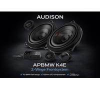 Audison Kit 2 voies APBMW K4E Plug & Play BMW/Mini – Tweeter 25 mm, médium 100 mm, filtre inclus