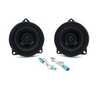 Audison APBMW X4E Haut-Parleur Coaxial Deux Voies 10cm 160W pour BMW et Mini avec Tweeter Tetolon, Cône Papier Hydrofuge et Connecteurs Plug & Play, 4 Pouces