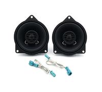 Audison APBMW X4M Système Coaxial 2 Voies 100 mm pour BMW Mini, Puissance 80W, Tweeter Tetolon 20 mm, Montage Plug & Play pour Portes d'origine, Impédance 4 Ohm
