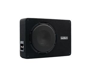 Audison APBX 10 S4S Caisson de Basses Clos 25 cm 800 W crête 4 ohms | 10 pouces, 400 W RMS, simple bobine, hauteur 142 mm, tir vers le haut ou le bas, connecteur SSP, grille incluse