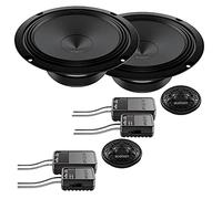 Audison APK 165 2 Ohm - Kit 2 Voies 165 mm, 300W Peak, Configuration 2 woofers + 2 tweeters + 2 filtres passifs, Version 2 Ohm