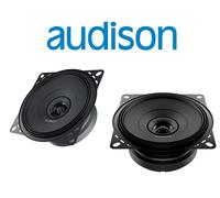 Audison APX 4 - Paire de Haut-parleurs coaxiaux 2 Voies 100 mm, 120W Max, cône en Fibre pressée pour réponse linéaire