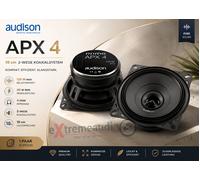 Audison Paire d'enceintes coaxiales APX4 2 voies 10 cm (100 mm)