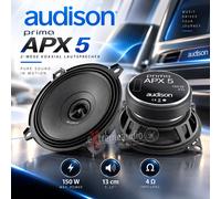 Audison APX 5 - SET COAXIAL 2Way 130mm haut-parleurs coaxiaux 150 watts - 1...