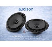 Audison Haut-parleurs coaxiaux APX 6.5 16,5 cm (165 mm) 2 voies 210 W max 4 Ω