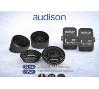 Audison Prima AP 1 TWEETER 25mm + XOVER Set 1 paire de tweeter avec...