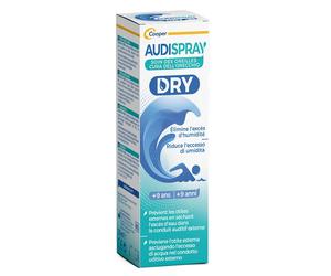 AUDISPRAY - Spray auriculaire Humidité Soulage la gêne et sensation d'oreille bouchée ou de déficience auditive à suite d'un contact avec l'eau 30 mL A partir 9 ans Goutte(S) Auriculaire(S) ml
