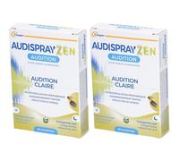 AUDISPRAYZEN - AUDITION CLAIR Sensations de bourdonnements et sifflements d'oreille Endormissement rapide, réduction du stress Complément alimentaire Ginkgo biloba 60 comprimés Comprimé(S) 2x60 pc(s)