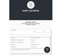 Audit Log Book: Internal & Supplier Audits · Findings · Corrective Actions
