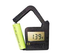 Auditeur d'échange de batterie portable du testeur de batterie | Aucun testeur de batterie requis pour l'électricité pour les cellules de bouton AA C D 9V | Testeur de tension de batterie pour le