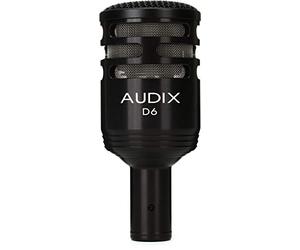 AUDIX D6 Microphone dynamique pour Grosse caisse noir