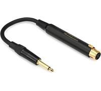 Audix T-50K Transformateur d'impédance XLR femelle vers jack 6,3 mm
