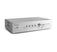 Audizio Amplificateur AD200A Hi‑Fi Bluetooth 2.1 400W 2 sorties enceintes 1 sortie Sub Argent G