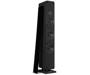 Audizio ARCO Paire Enceintes Colonne Hi-FI Passives 320W Noires, Système Stéréo Salon et Home Cinéma, Tours de Son Élégantes 2 Voies