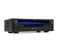 Audizio AV560EQ - Amplificateur Home Cinema 5.1 390 W avec Bluetooth, USB, FM, Karaoké & Entrées Numériques